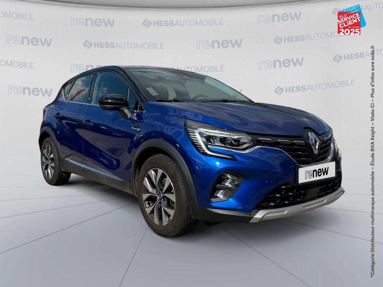 Véhicule d'occasion RENAULT CAPTUR 1.6 E-TECH PLUG-IN 160CH INTENS chez Toyota Metz