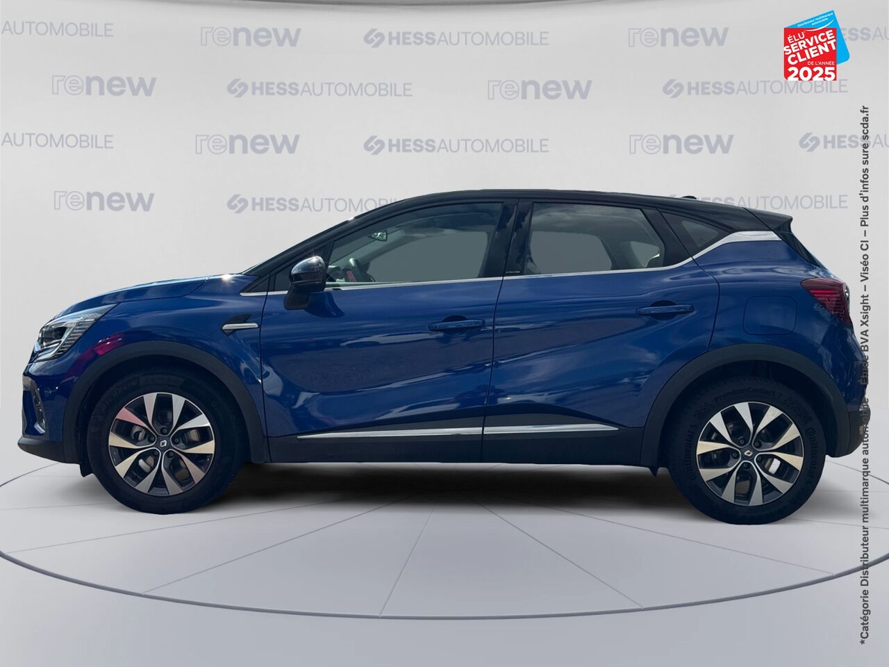 Véhicule d'occasion RENAULT CAPTUR 1.6 E-TECH PLUG-IN 160CH INTENS chez Toyota Metz