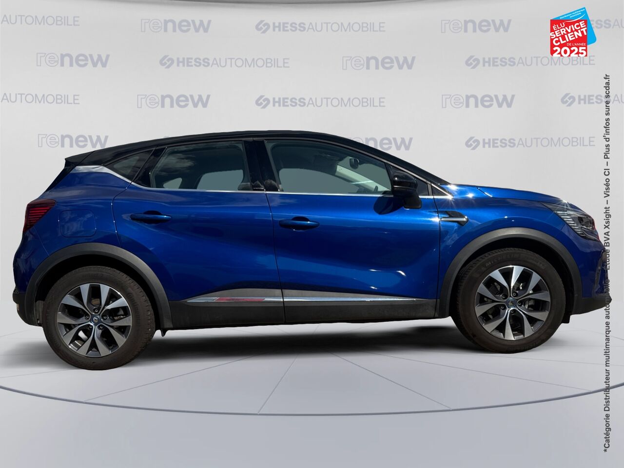 Véhicule d'occasion RENAULT CAPTUR 1.6 E-TECH PLUG-IN 160CH INTENS chez Toyota Metz