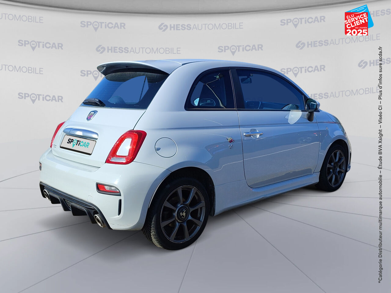 Véhicule d'occasion ABARTH 500 1.4 TURBO T-JET 145CH 595 MY17 chez BMW Dole