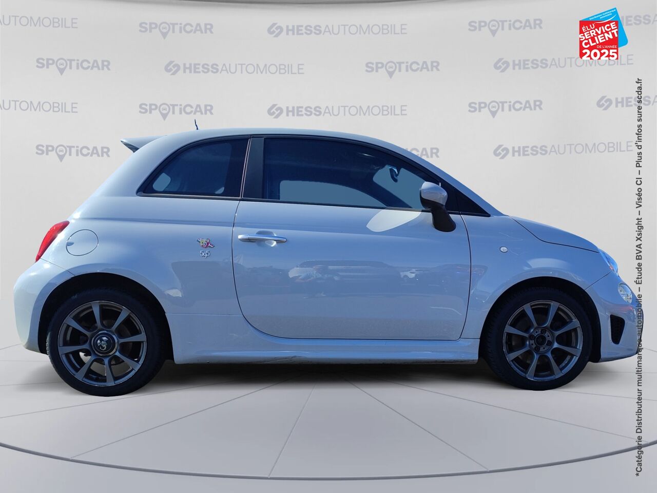 Véhicule d'occasion ABARTH 500 1.4 TURBO T-JET 145CH 595 MY17 chez BMW Dole