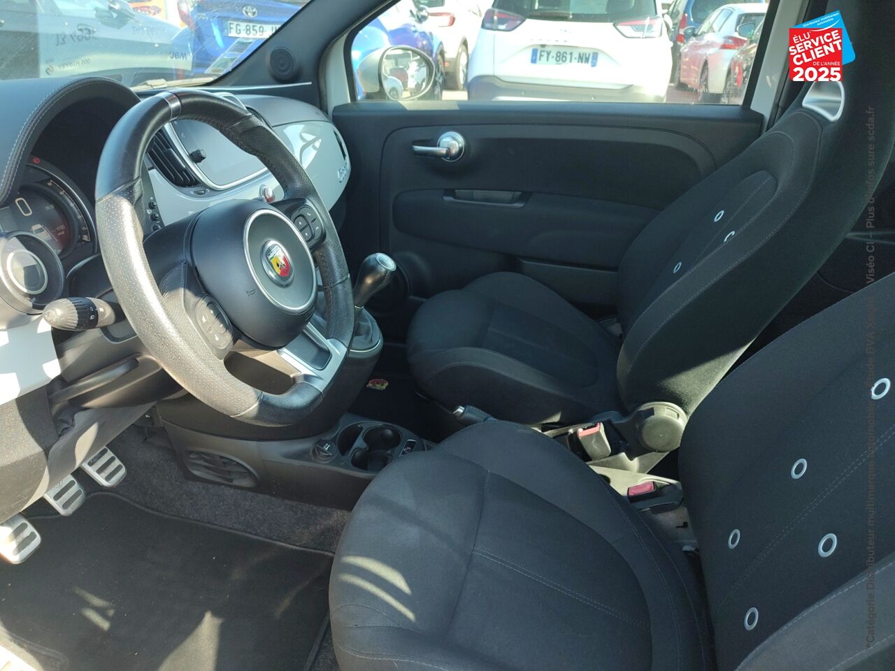 Véhicule d'occasion ABARTH 500 1.4 TURBO T-JET 145CH 595 MY17 chez BMW Dole