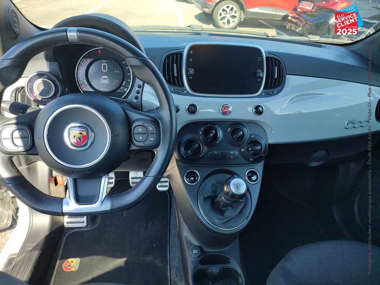 Véhicule d'occasion ABARTH 500 1.4 TURBO T-JET 145CH 595 MY17 chez BMW Dole