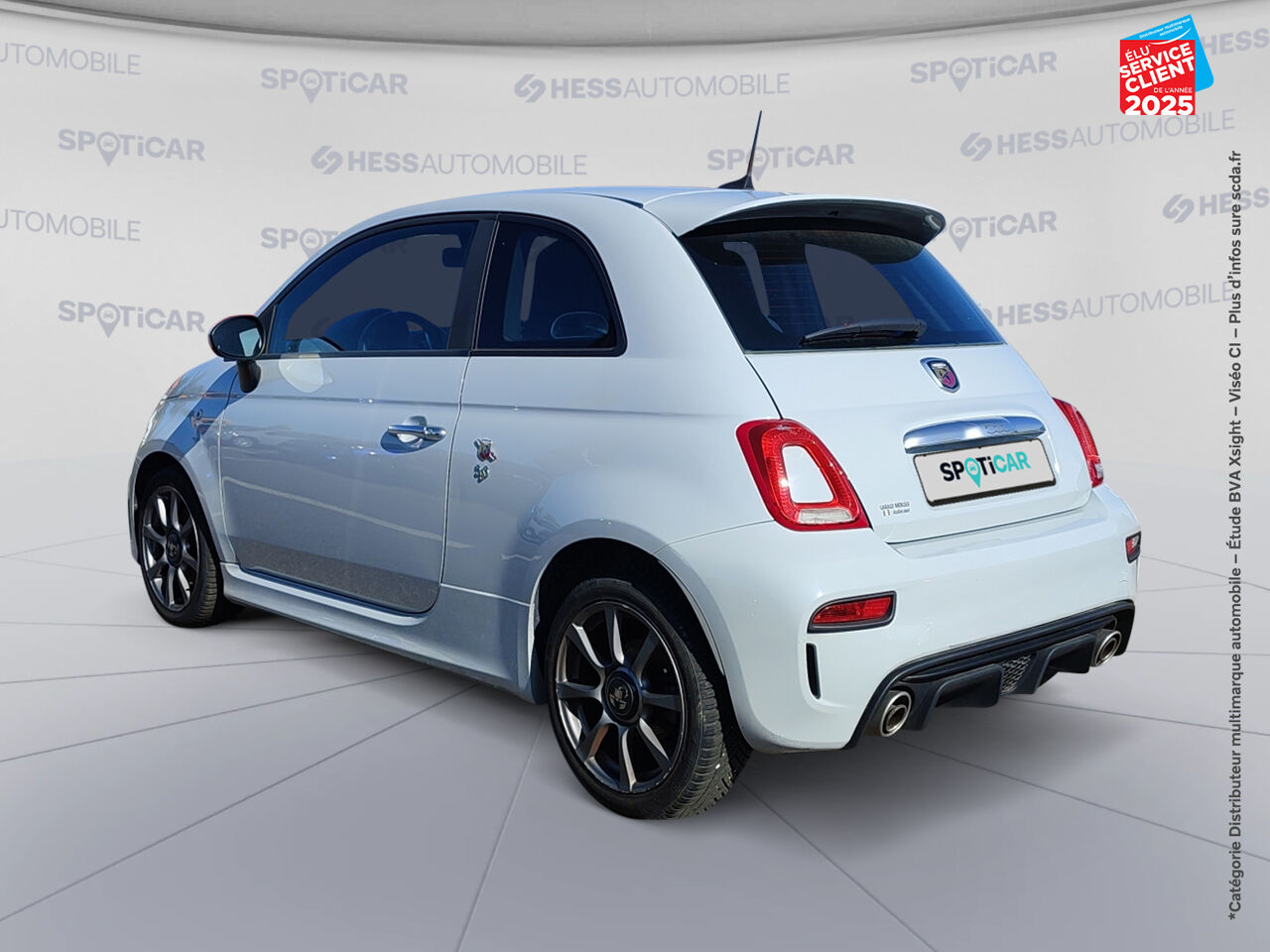 Véhicule d'occasion ABARTH 500 1.4 TURBO T-JET 145CH 595 MY17 chez BMW Dole