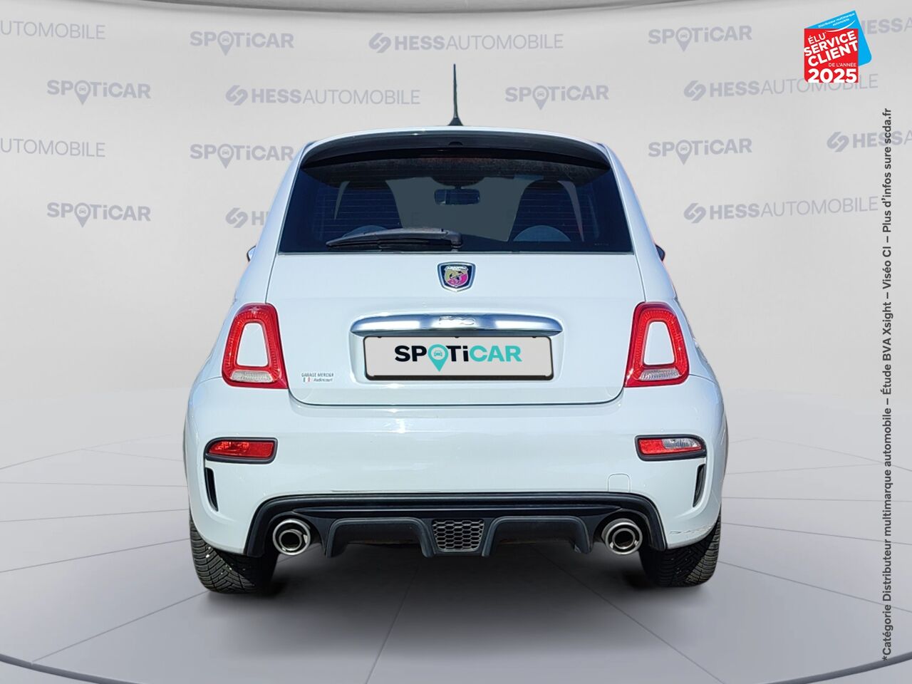Véhicule d'occasion ABARTH 500 1.4 TURBO T-JET 145CH 595 MY17 chez BMW Dole