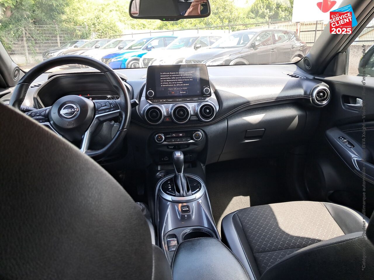 Véhicule d'occasion NISSAN JUKE 1.0 DIG-T 114CH N-CONNECTA DCT 2023 GPS CAMERA chez Nissan Qashqai occasion