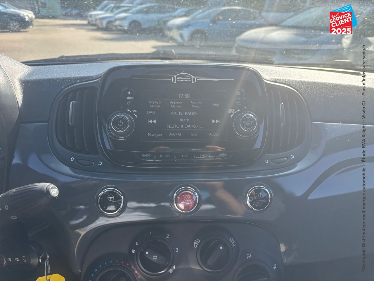 Véhicule d'occasion FIAT 500 1.0 70CH BSG SS CULT chez Toyota Verdun