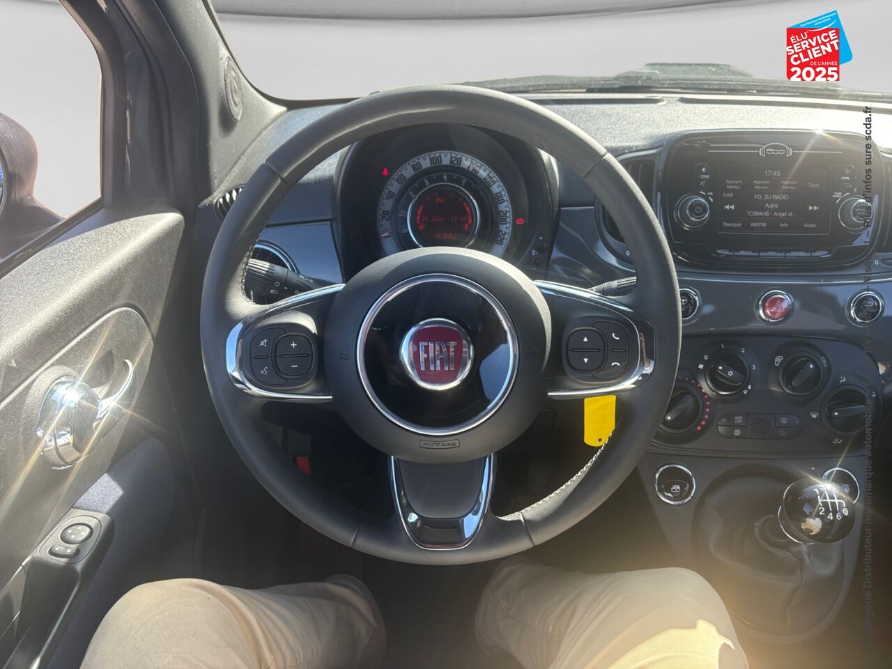 Véhicule d'occasion FIAT 500 1.0 70CH BSG SS CULT chez Toyota Verdun
