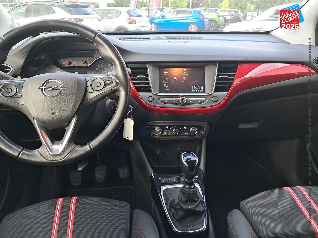 Véhicule d'occasion OPEL CROSSLAND 1.2 TURBO 110CH GS LINE chez Toyota Belfort
