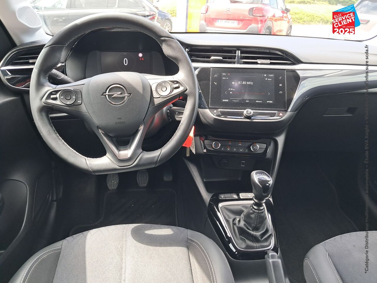 Véhicule d'occasion OPEL CORSA 1.2 TURBO 100CH ELEGANCE CAMERA CARPLAY chez Opel Bar le Duc