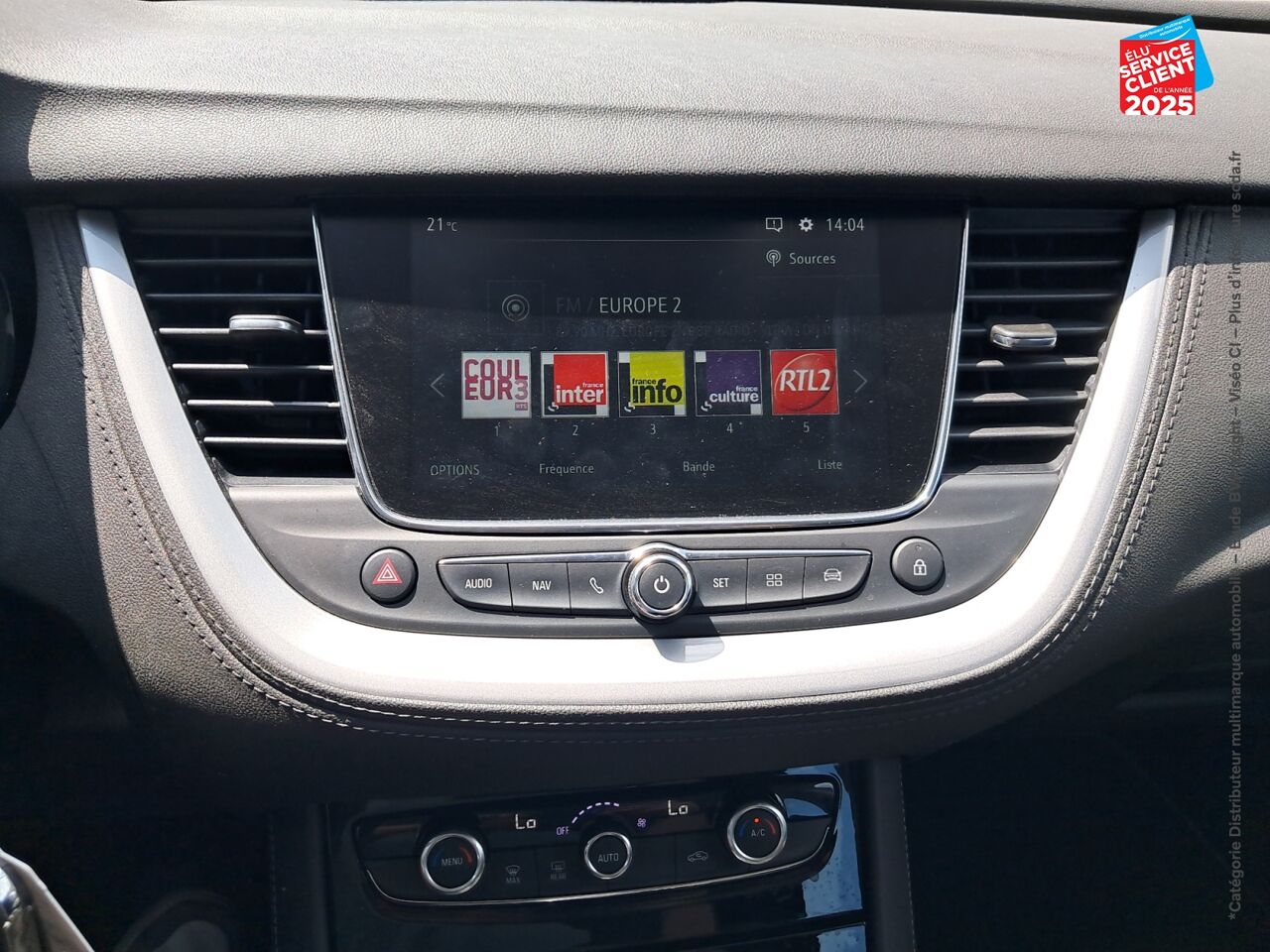 Véhicule d'occasion OPEL GRANDLAND X 1.2 TURBO 130CH EDITION GPS CAMERA CARPLAY chez Opel Dijon