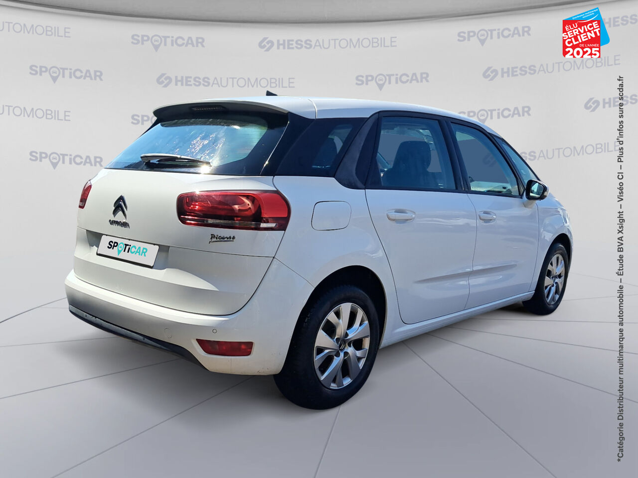 Véhicule d'occasion CITROEN C4 PICASSO PURETECH 130CH FEEL S/S GPS chez Toyota Thionville