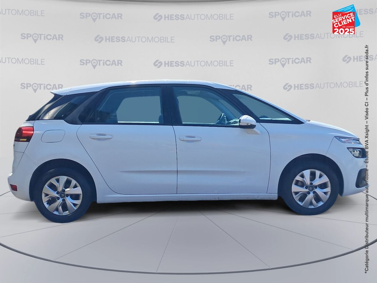 Véhicule d'occasion CITROEN C4 PICASSO PURETECH 130CH FEEL S/S GPS chez Toyota Thionville