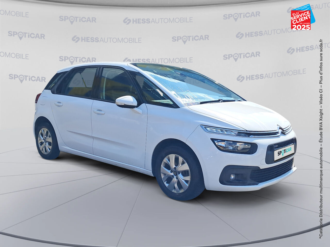 Véhicule d'occasion CITROEN C4 PICASSO PURETECH 130CH FEEL S/S GPS chez Toyota Thionville