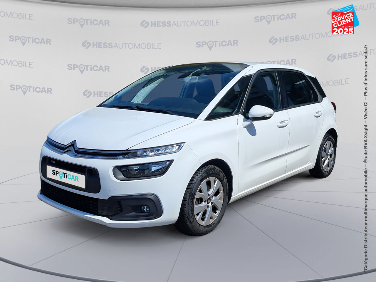 Véhicule d'occasion CITROEN C4 PICASSO PURETECH 130CH FEEL S/S GPS chez Toyota Thionville