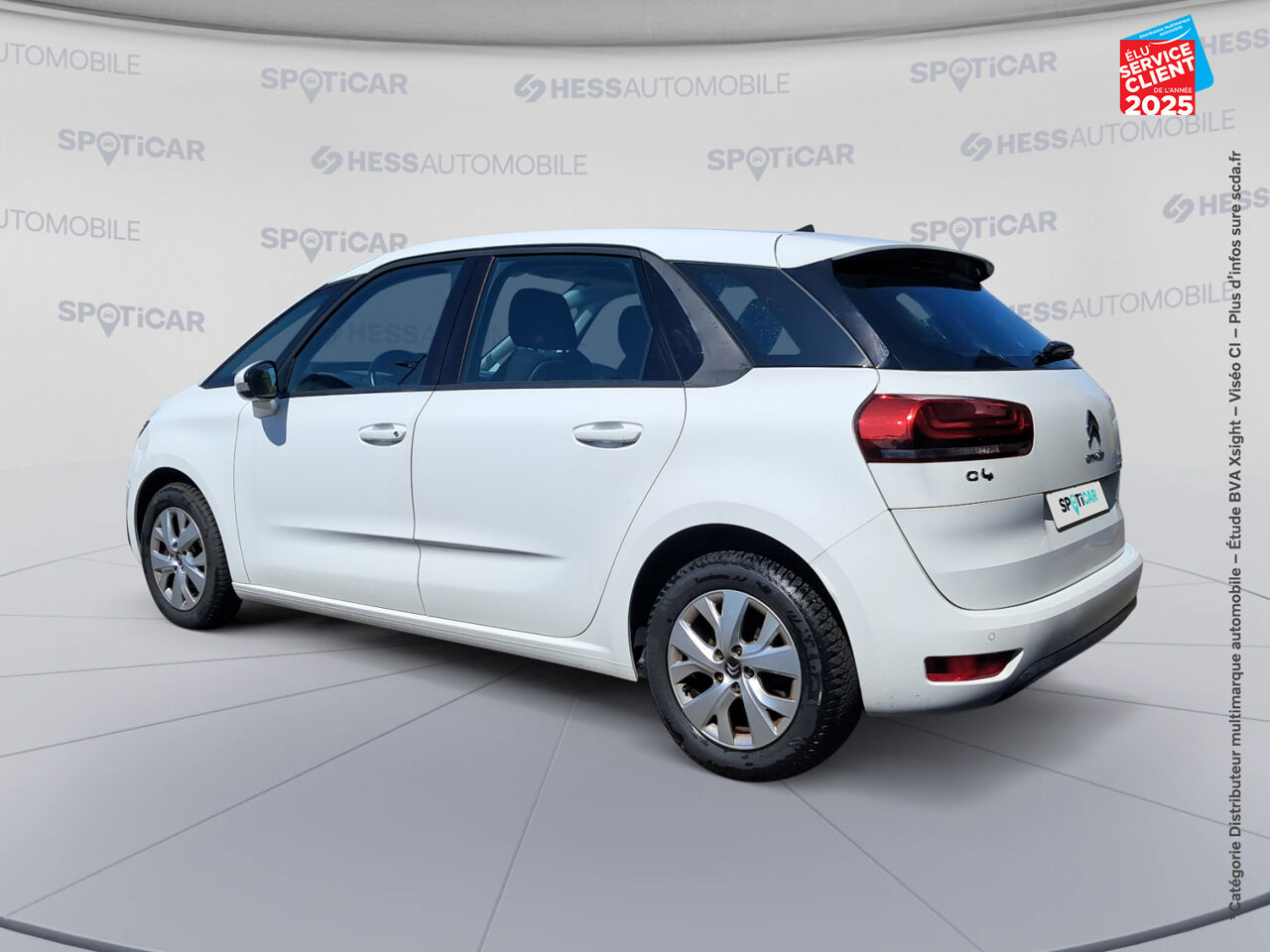 Véhicule d'occasion CITROEN C4 PICASSO PURETECH 130CH FEEL S/S GPS chez Toyota Thionville