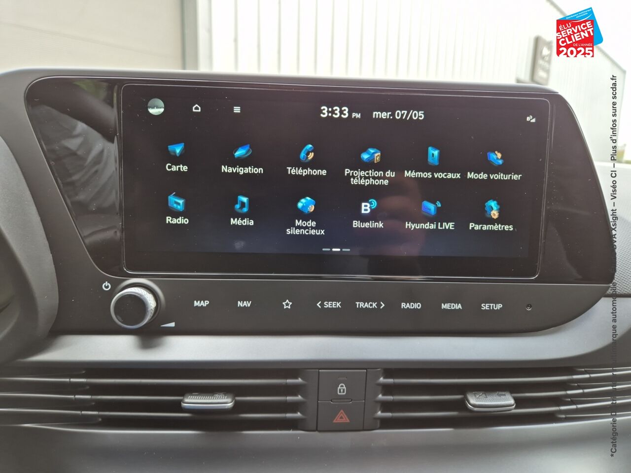 Véhicule neuf HYUNDAI BAYON 1.0 T-GDI 100CH INTUITIVE chez Hyundai Epernay
