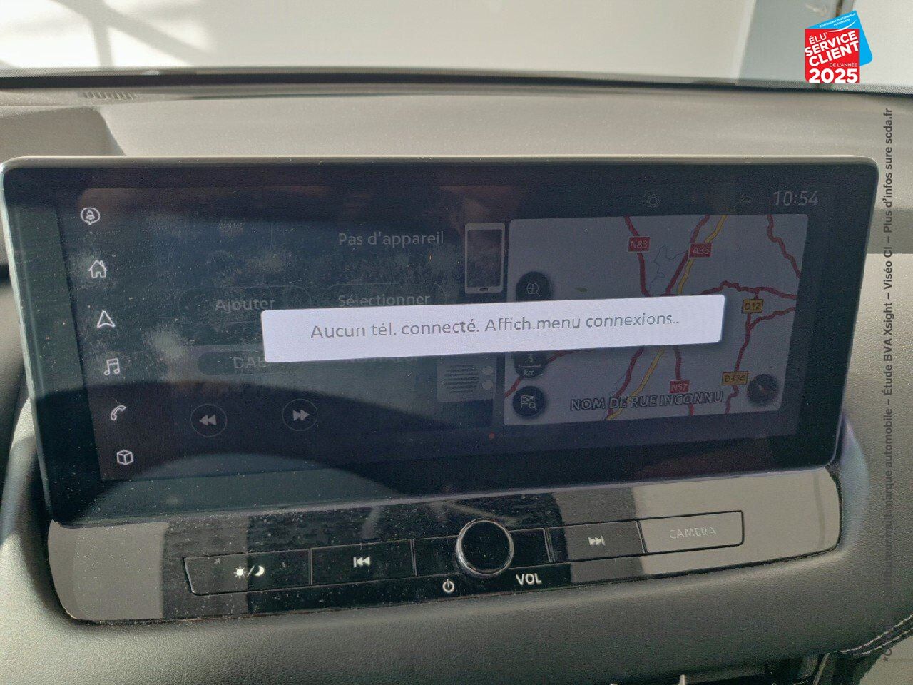 Véhicule d'occasion NISSAN QASHQAI 1.3 MILD HYBRID 140CH N-CONNECTA 2022 TPANO CAMERA GPS chez Nissan Belfort