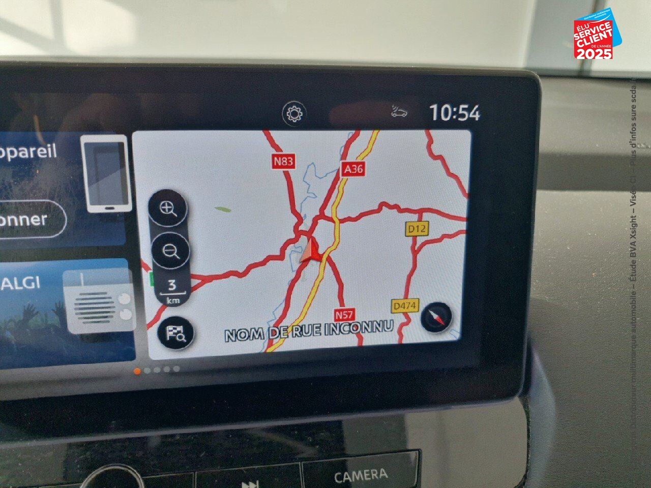 Véhicule d'occasion NISSAN QASHQAI 1.3 MILD HYBRID 140CH N-CONNECTA 2022 TPANO CAMERA GPS chez Nissan Belfort