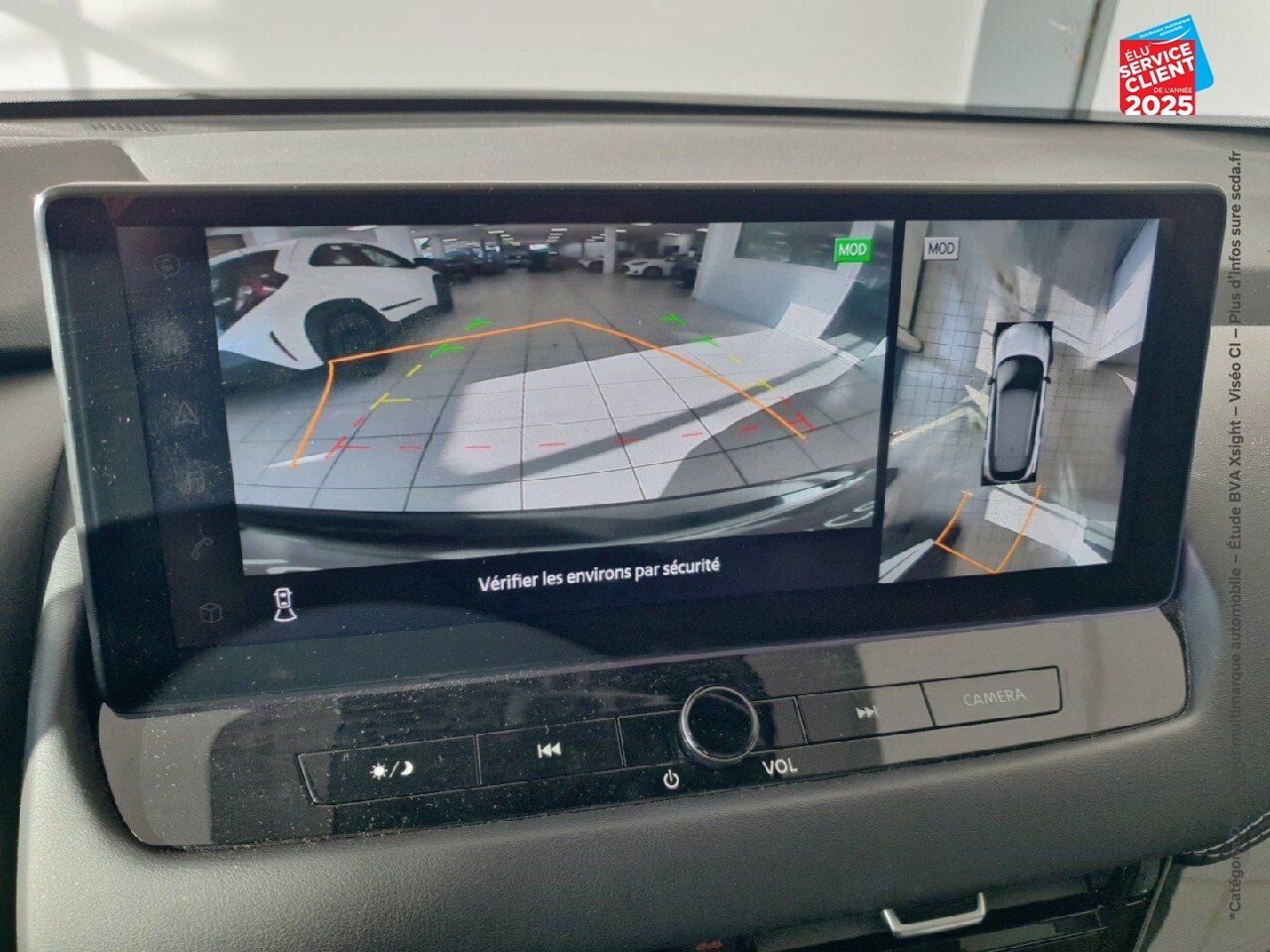 Véhicule d'occasion NISSAN QASHQAI 1.3 MILD HYBRID 140CH N-CONNECTA 2022 TPANO CAMERA GPS chez Nissan Belfort