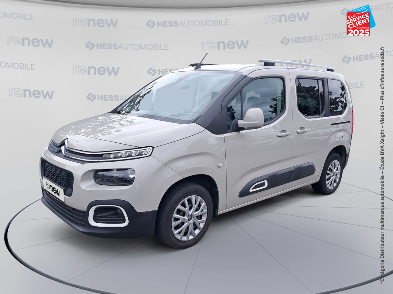 Véhicule d'occasion CITROEN BERLINGO M BLUEHDI 130CH S/S SHINE GPS CAMERA HUD chez Renault Colmar