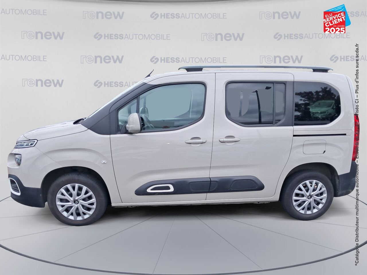 Véhicule d'occasion CITROEN BERLINGO M BLUEHDI 130CH S/S SHINE GPS CAMERA HUD chez Renault Colmar