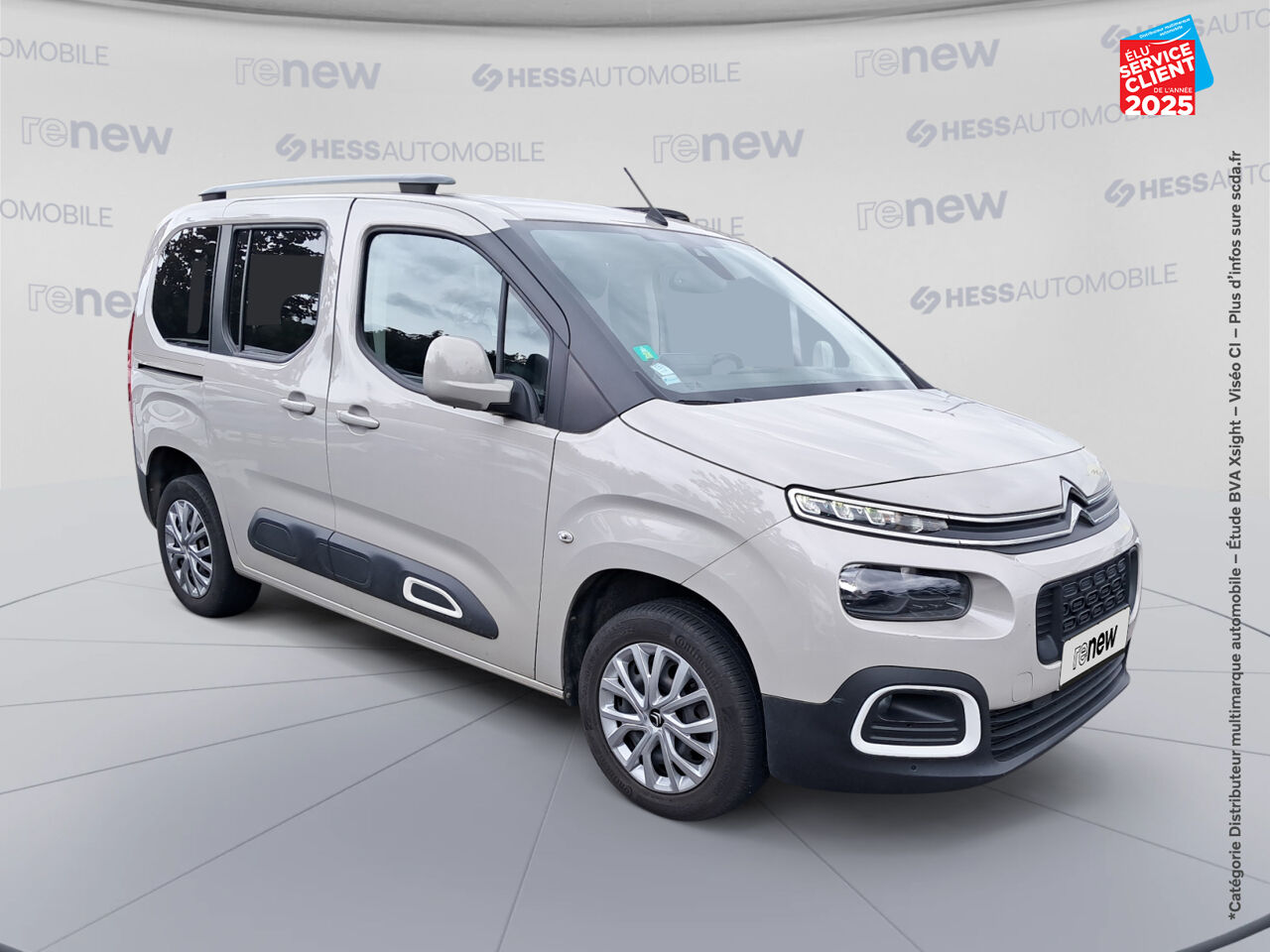 Véhicule d'occasion CITROEN BERLINGO M BLUEHDI 130CH S/S SHINE GPS CAMERA HUD chez Renault Colmar