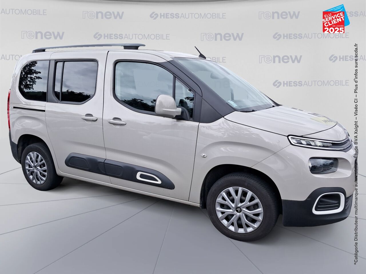 Véhicule d'occasion CITROEN BERLINGO M BLUEHDI 130CH S/S SHINE GPS CAMERA HUD chez Renault Colmar