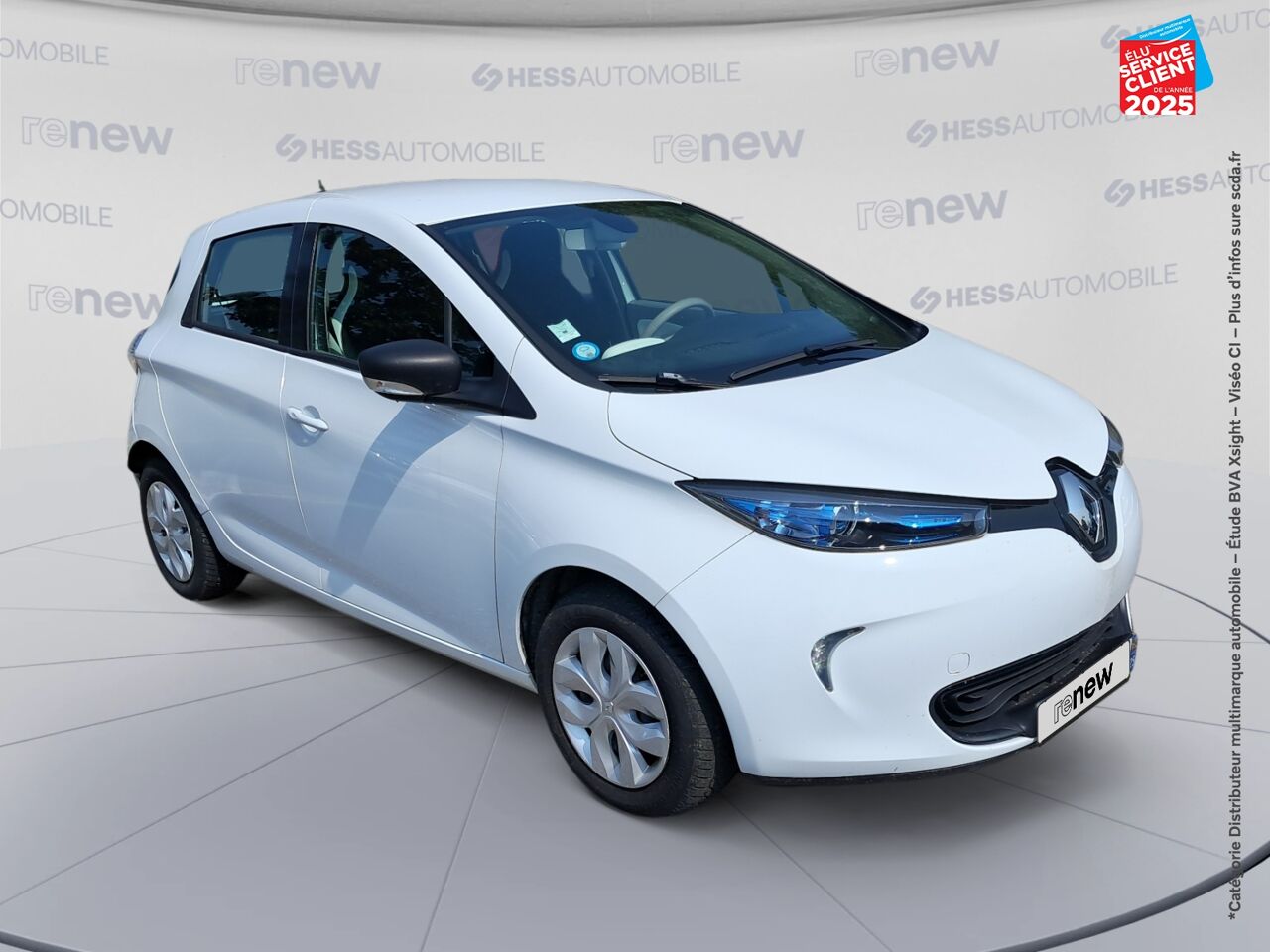 Véhicule d'occasion RENAULT ZOE LIFE CHARGE NORMALE R90 MY19 chez HESS Automobile