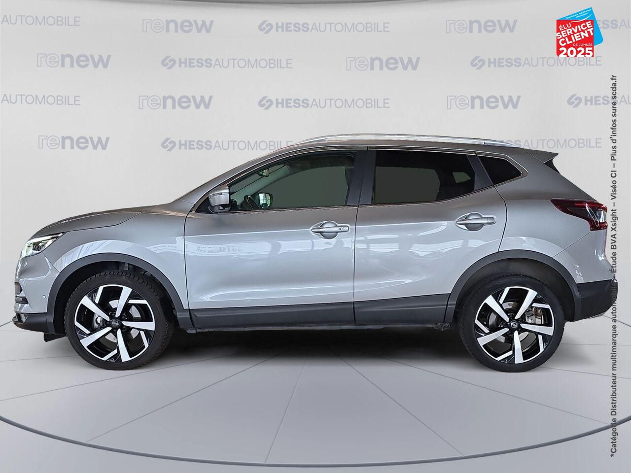 Véhicule d'occasion NISSAN QASHQAI 1.5 DCI 115CH TEKNA+ DCT 2019 EURO6-EVAP TPANO SIEGES CHAUF GPS CAMERA chez Nissan Qashqai occasion