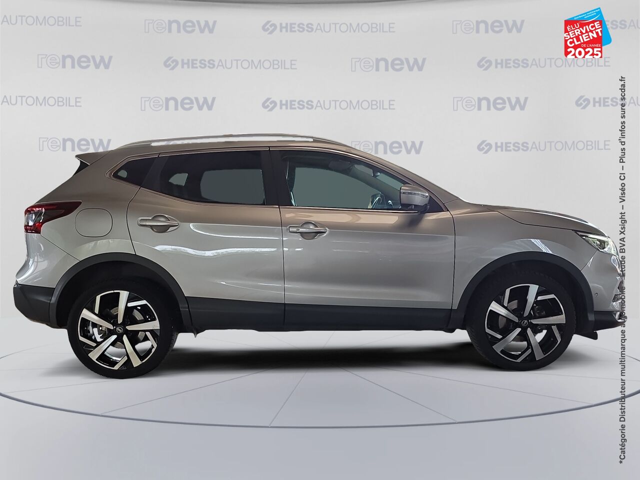 Véhicule d'occasion NISSAN QASHQAI 1.5 DCI 115CH TEKNA+ DCT 2019 EURO6-EVAP TPANO SIEGES CHAUF GPS CAMERA chez Nissan Qashqai occasion