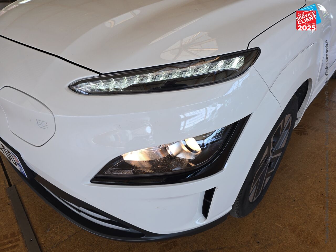 Véhicule d'occasion HYUNDAI KONA ELECTRIC 64KWH - 204CH INTUITIVE chez Renault Sélestat