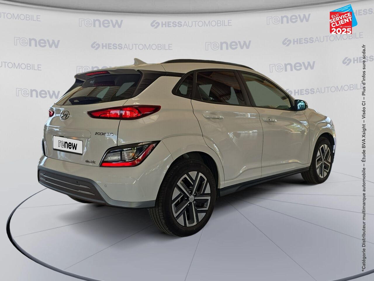 Véhicule d'occasion HYUNDAI KONA ELECTRIC 64KWH - 204CH INTUITIVE chez Renault Sélestat