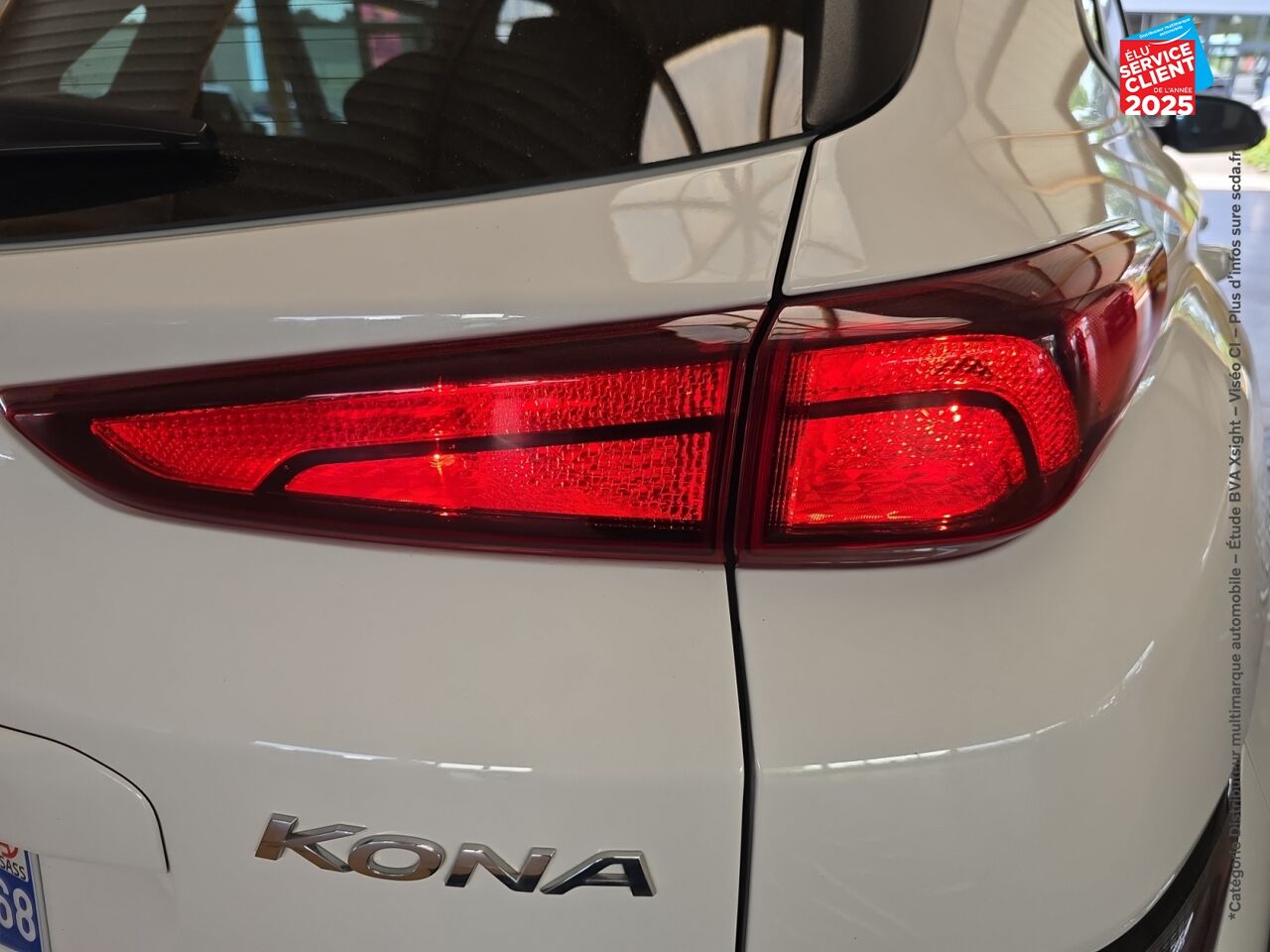 Véhicule d'occasion HYUNDAI KONA ELECTRIC 64KWH - 204CH INTUITIVE chez Renault Sélestat