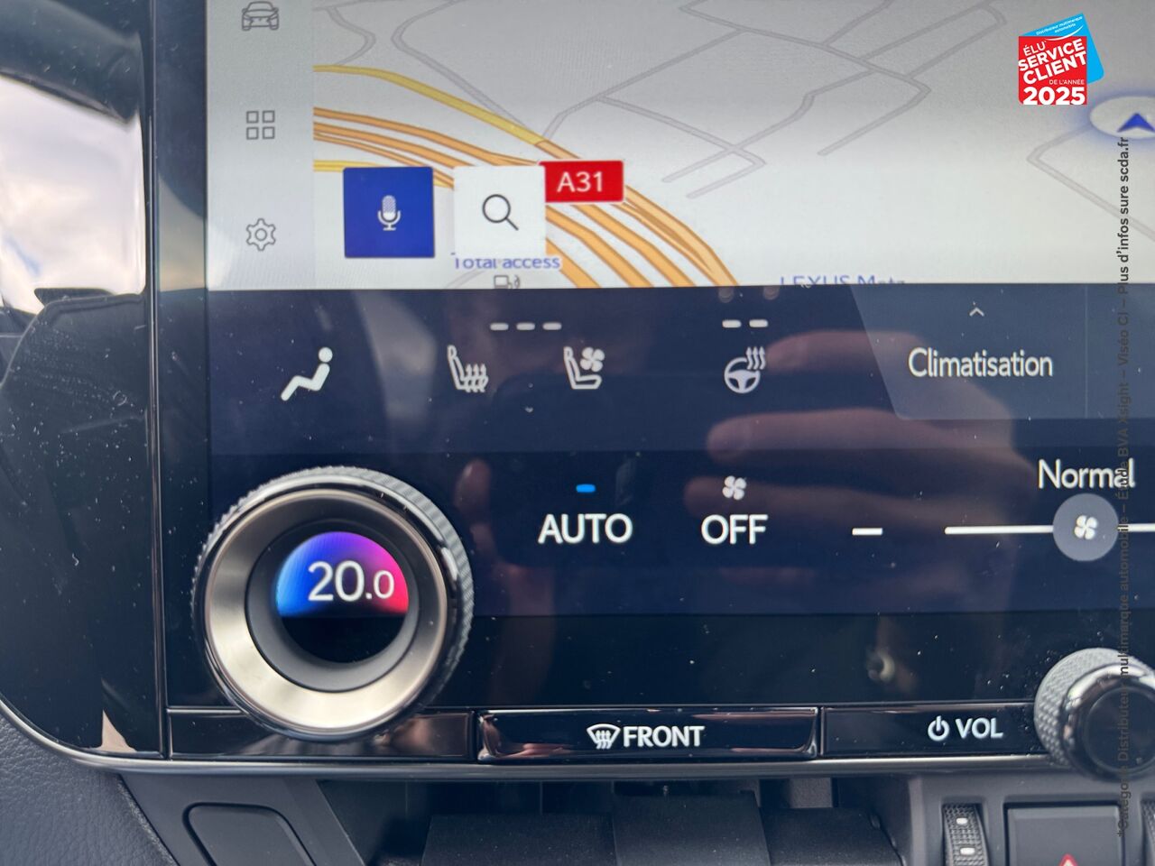 Véhicule d'occasion LEXUS NX 450H+ F SPORT EXECUTIVE 4WD TOUVRANT SIEGES CHAUF/VENTIL/CUIR VOLANT CHAUF GPS CAMERA chez Lexus Strasbourg