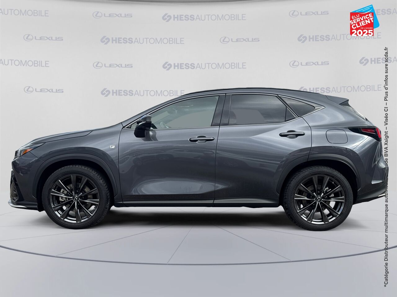 Véhicule d'occasion LEXUS NX 450H+ F SPORT EXECUTIVE 4WD TOUVRANT SIEGES CHAUF/VENTIL/CUIR VOLANT CHAUF GPS CAMERA chez Lexus Strasbourg