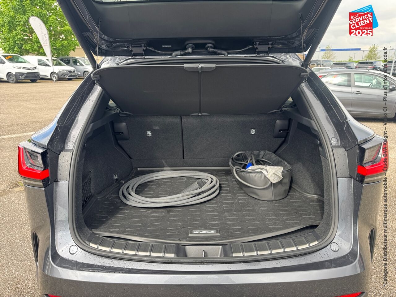 Véhicule d'occasion LEXUS NX 450H+ F SPORT EXECUTIVE 4WD TOUVRANT SIEGES CHAUF/VENTIL/CUIR VOLANT CHAUF GPS CAMERA chez Lexus Strasbourg