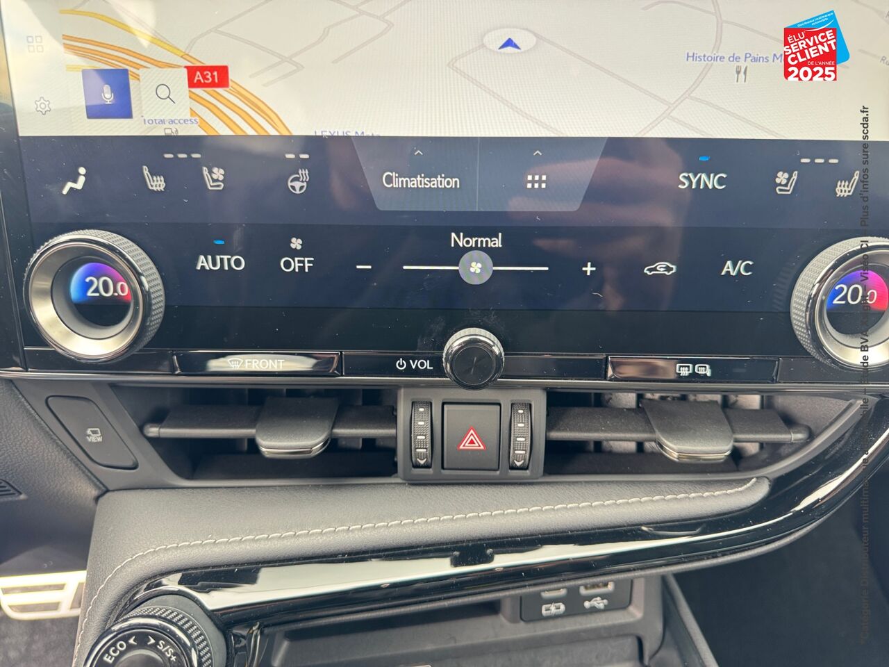 Véhicule d'occasion LEXUS NX 450H+ F SPORT EXECUTIVE 4WD TOUVRANT SIEGES CHAUF/VENTIL/CUIR VOLANT CHAUF GPS CAMERA chez Lexus Strasbourg