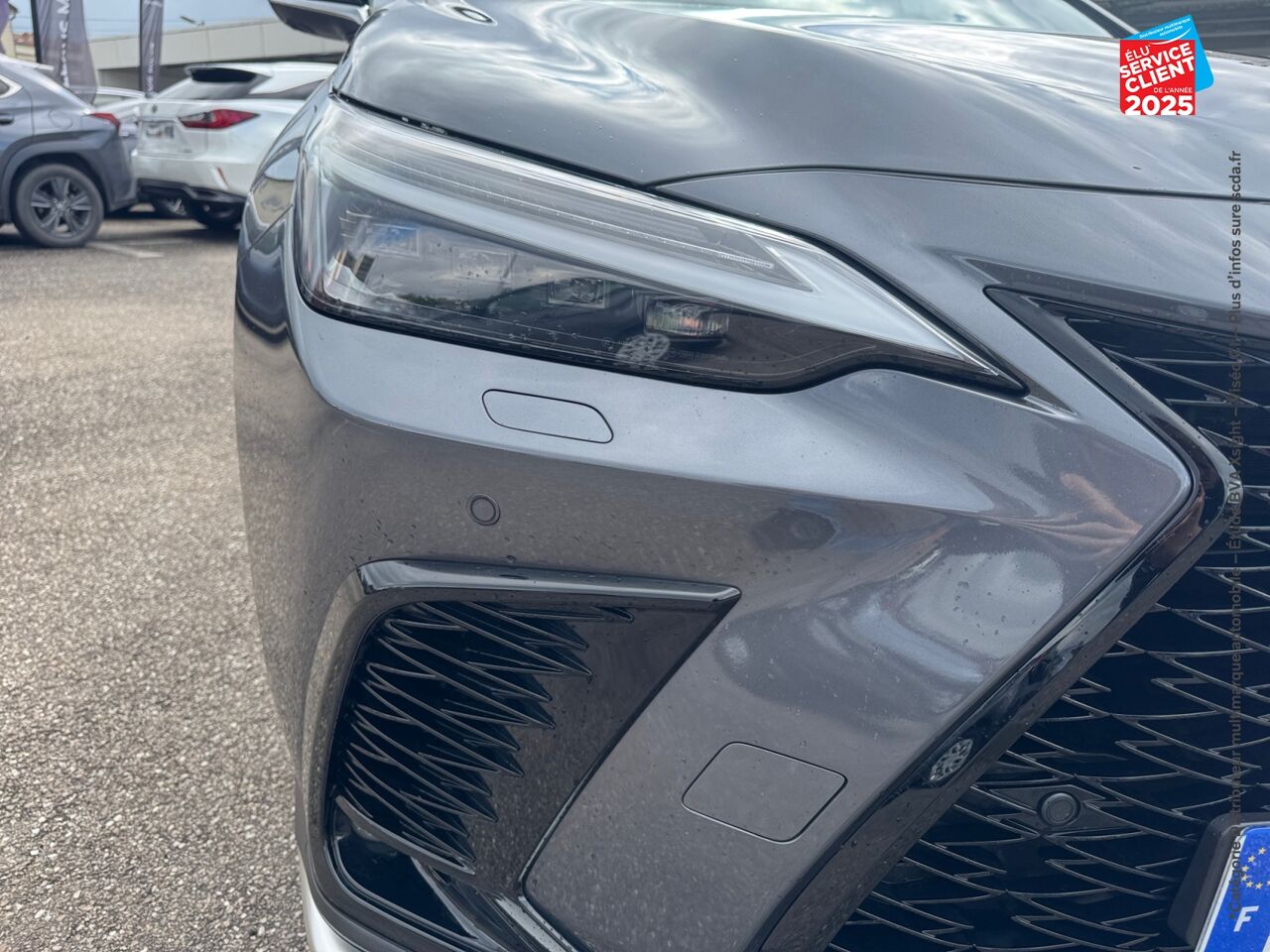 Véhicule d'occasion LEXUS NX 450H+ F SPORT EXECUTIVE 4WD TOUVRANT SIEGES CHAUF/VENTIL/CUIR VOLANT CHAUF GPS CAMERA chez Lexus Strasbourg