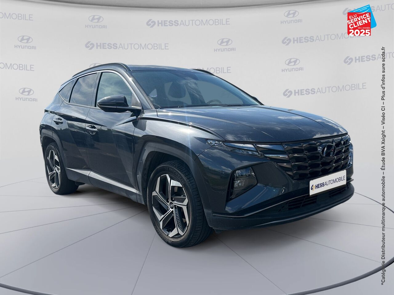 Véhicule d'occasion HYUNDAI TUCSON 1.6 T-GDI 265CH PHEV CREATIVE BVA6 HTRAC SIEGES CHAUF GPS CAMERA chez Hyundai Chalons