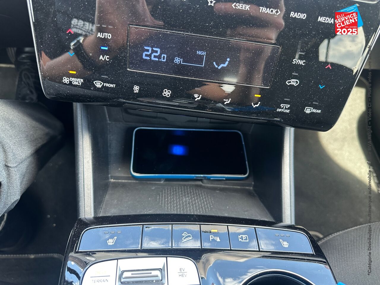Véhicule d'occasion HYUNDAI TUCSON 1.6 T-GDI 265CH PHEV CREATIVE BVA6 HTRAC SIEGES CHAUF GPS CAMERA chez Hyundai Chalons