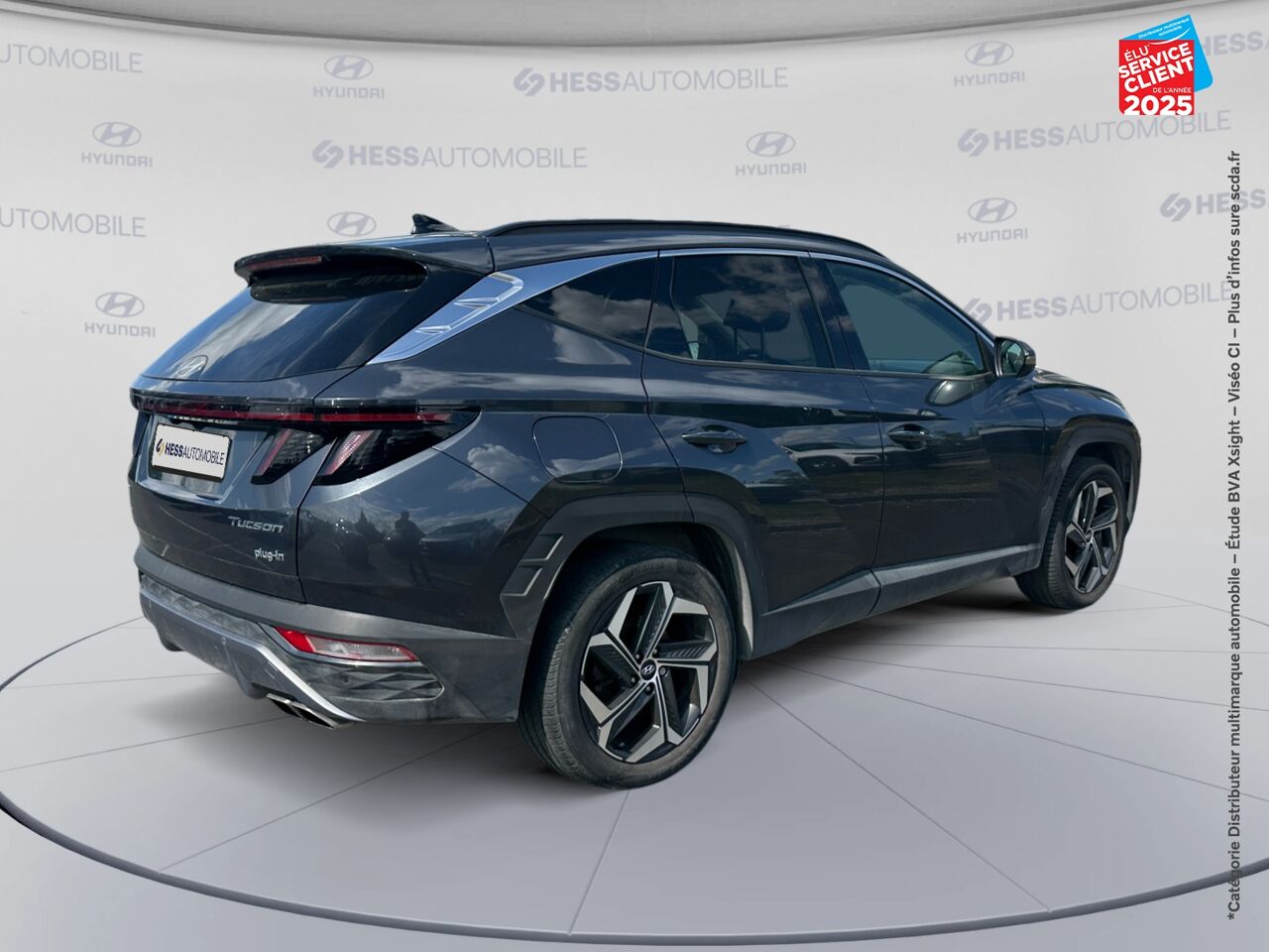 Véhicule d'occasion HYUNDAI TUCSON 1.6 T-GDI 265CH PHEV CREATIVE BVA6 HTRAC SIEGES CHAUF GPS CAMERA chez Hyundai Chalons