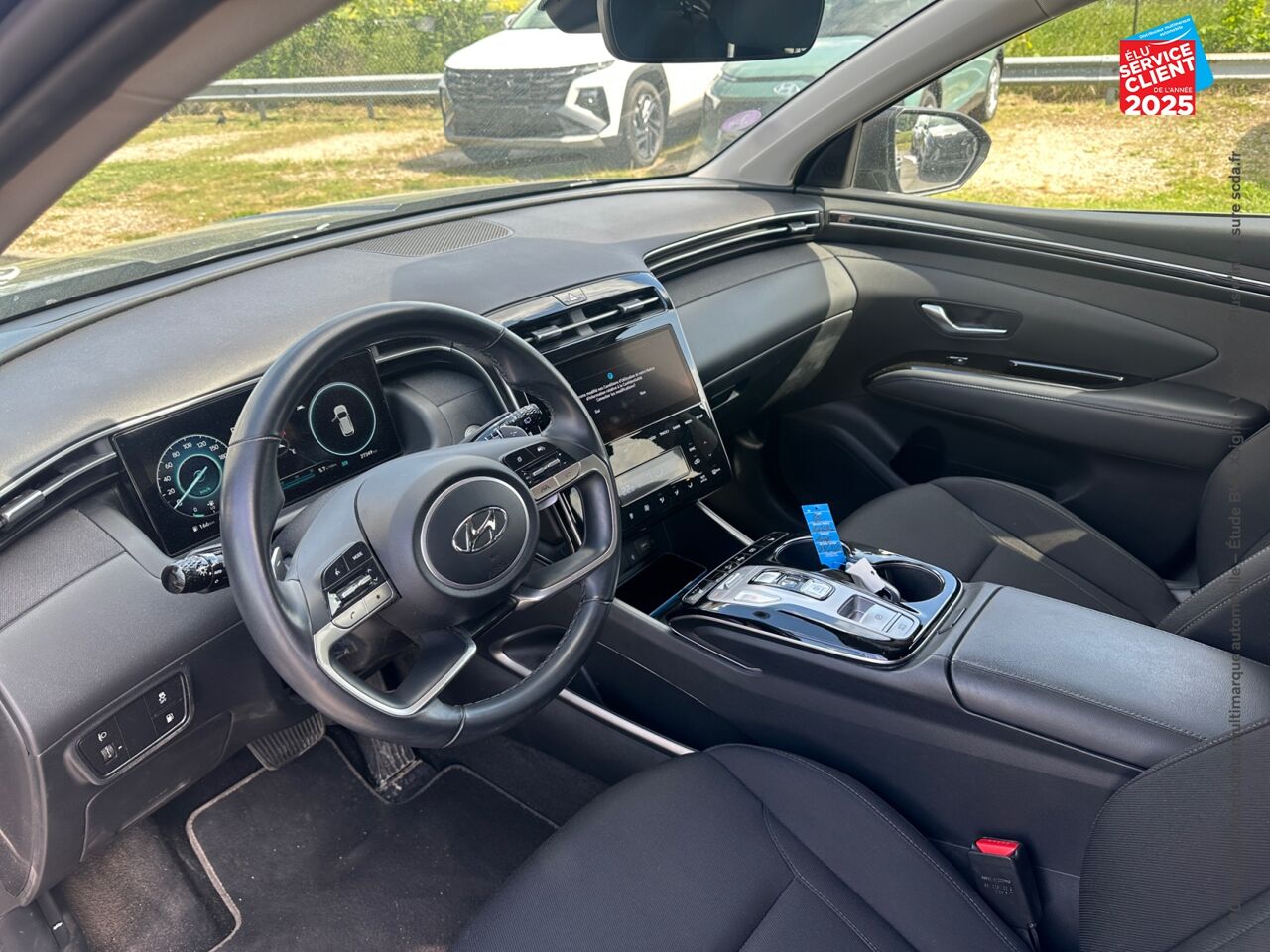 Véhicule d'occasion HYUNDAI TUCSON 1.6 T-GDI 265CH PHEV CREATIVE BVA6 HTRAC SIEGES CHAUF GPS CAMERA chez Hyundai Chalons