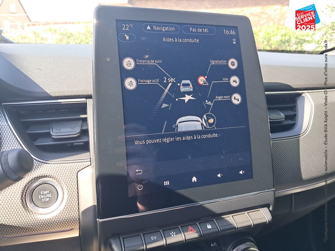 Véhicule d'occasion RENAULT ARKANA 1.6 E-TECH 145CH FULL HYBRID TECHNO -23 chez Peugeot Charleville