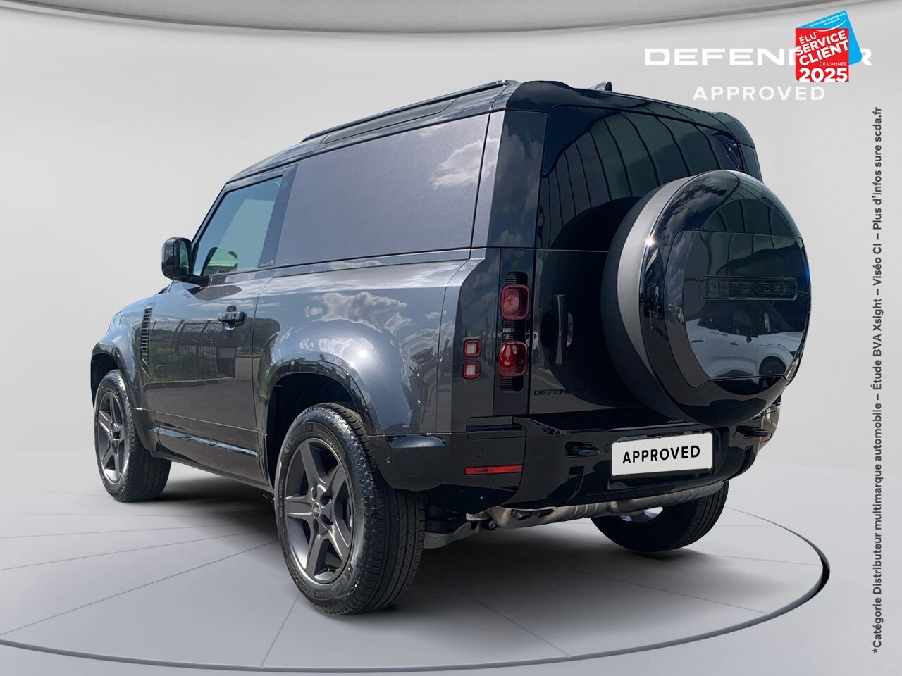 Véhicule d'occasion LAND-ROVER DEFENDER 90 3.0 D250 HARD TOP X-DYNAMIC SE chez Dacia Belfort