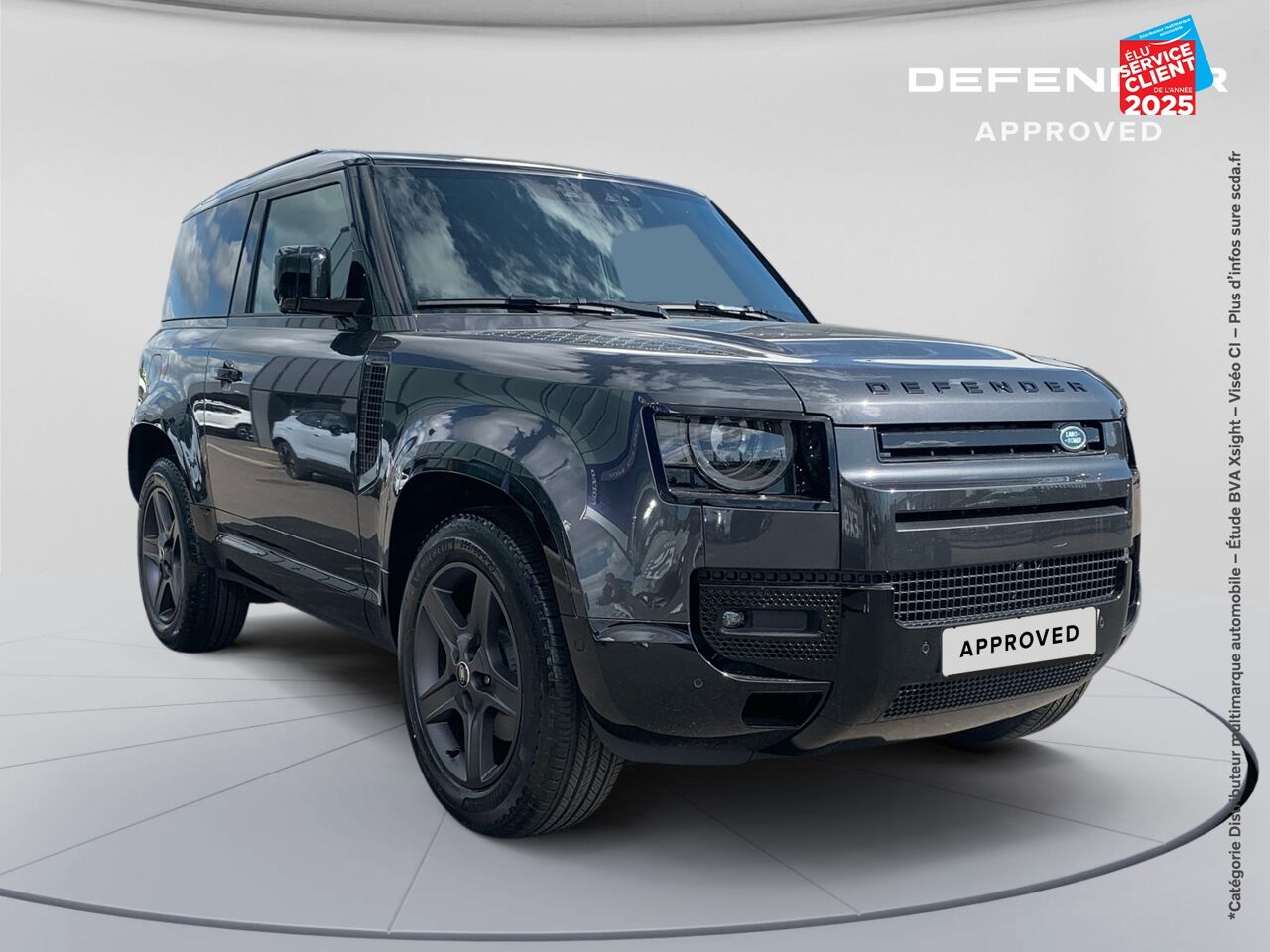 Véhicule d'occasion LAND-ROVER DEFENDER 90 3.0 D250 HARD TOP X-DYNAMIC SE chez Dacia Belfort