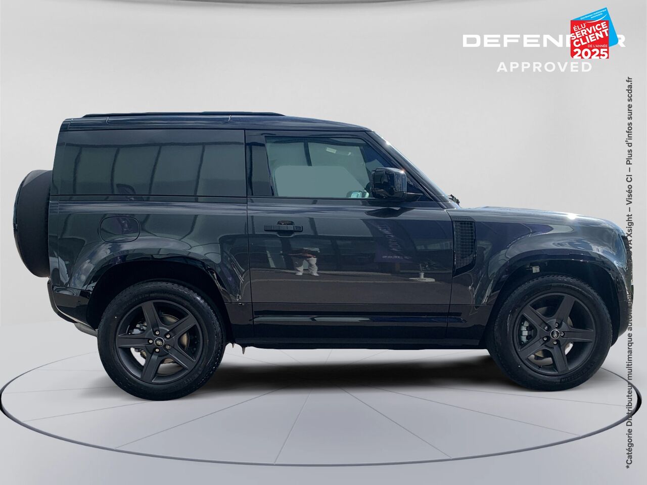 Véhicule d'occasion LAND-ROVER DEFENDER 90 3.0 D250 HARD TOP X-DYNAMIC SE chez Dacia Belfort