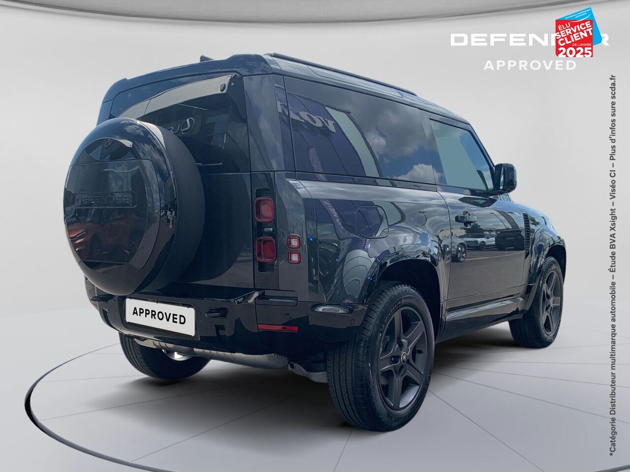 Véhicule d'occasion LAND-ROVER DEFENDER 90 3.0 D250 HARD TOP X-DYNAMIC SE chez Dacia Belfort