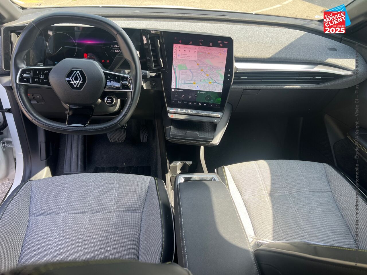 Véhicule d'occasion RENAULT MEGANE E-TECH ELECTRIC EV40 130CH TECHNO STANDARD CHARGE chez Renault Sélestat