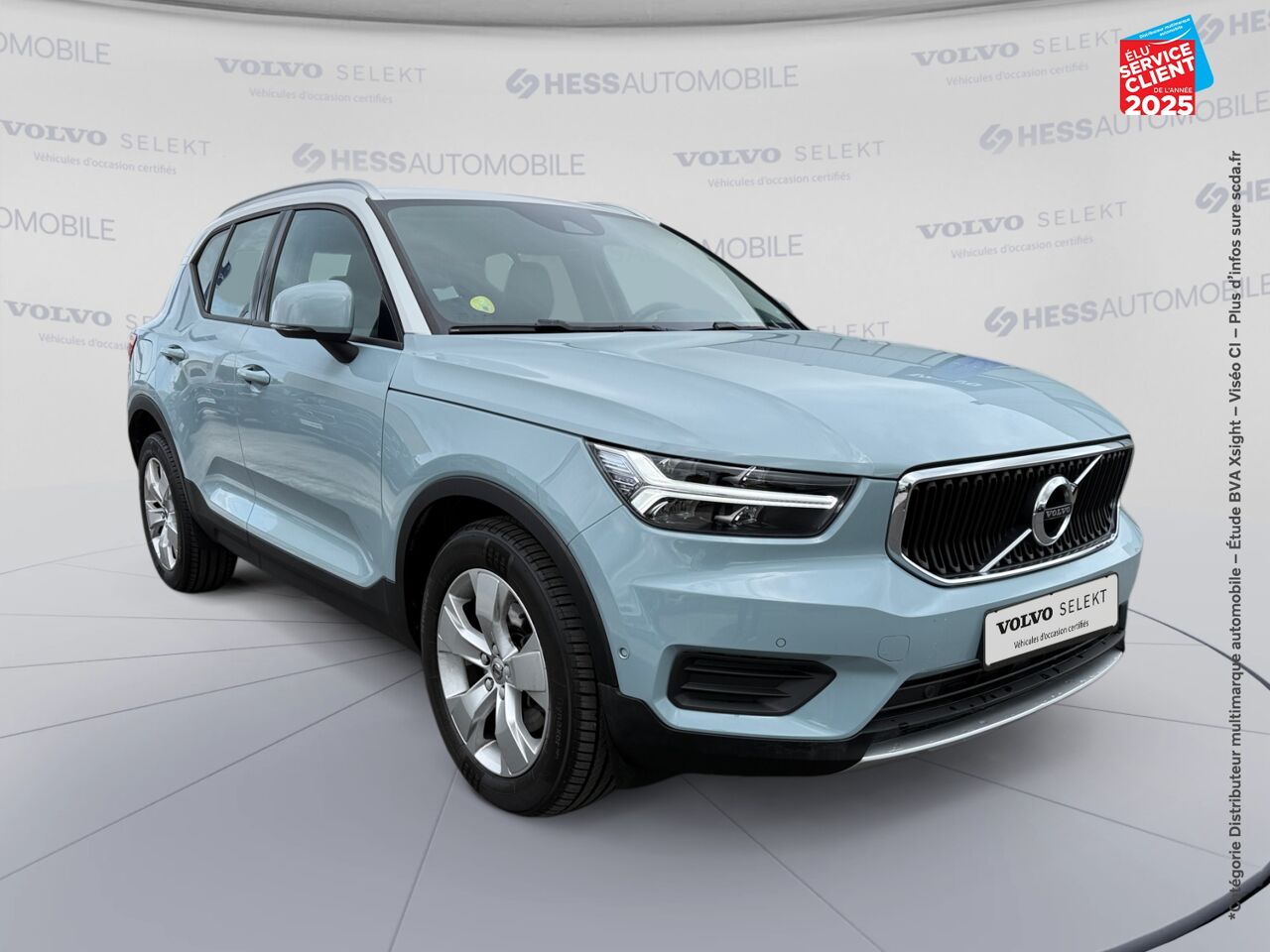 Véhicule d'occasion VOLVO XC40 D4 ADBLUE AWD 190CH MOMENTUM GEARTRONIC 8 GPS CAMERA chez Renault Saint-Louis